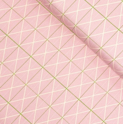 Canvas - Raster rosa - Bunny Hop - Rico Design